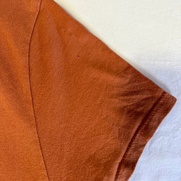 Patagonia Fitz Roy Graphic Short Sleeve V Neck Tee Shirt - L - Picture 15 of 16